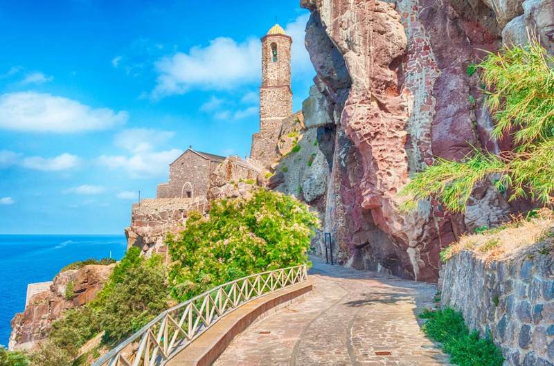 Rua em Castelsardo